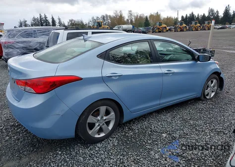 2011 Hyundai Elantra Gls (Ulsan Plant) z USA, uszkodzony, nr VIN KMHDH4AEXBU090163